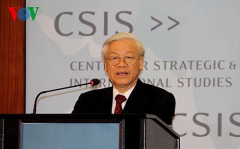 สื่อมวลชนระหว่างประเทศรายงานเกี่ยวกับการเยือนสหรัฐของเลขาธิการใหญ่พรรค